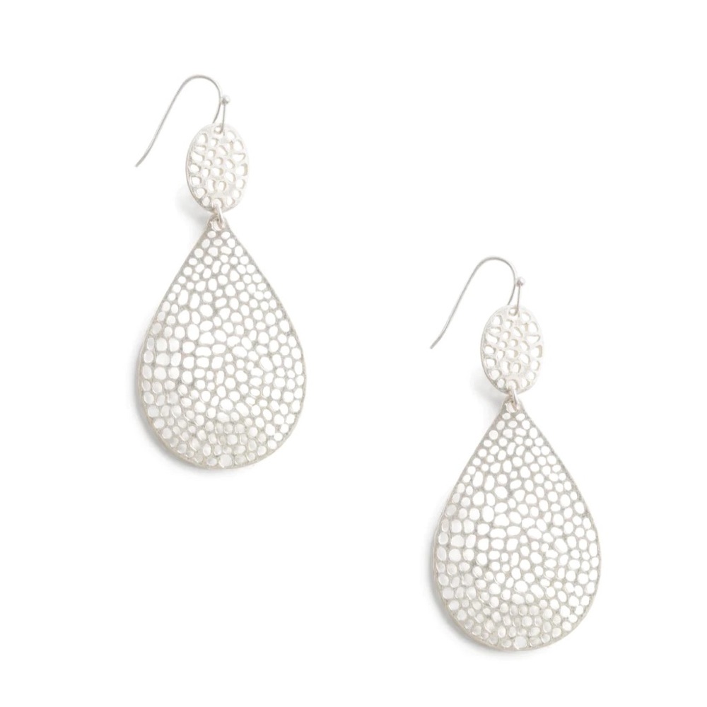 Jill Michael - Double Drop Filigree Earrings